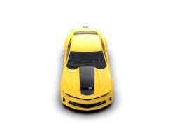 Realistic race car isolated on background. 3d rendering - illustration png