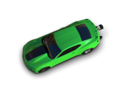 Realistic race car isolated on background. 3d rendering - illustration png