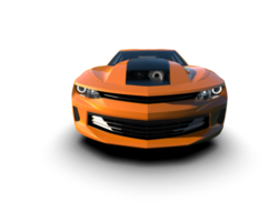 Realistic race car isolated on background. 3d rendering - illustration png