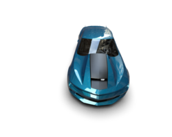 Realistic race car isolated on background. 3d rendering - illustration png