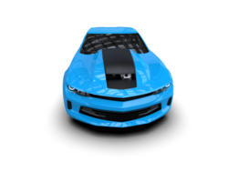 Realistic race car isolated on background. 3d rendering - illustration png