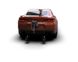 Realistic race car isolated on background. 3d rendering - illustration png
