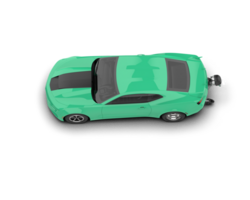 Realistic race car isolated on background. 3d rendering - illustration png