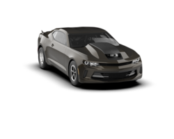 Realistic race car isolated on background. 3d rendering - illustration png