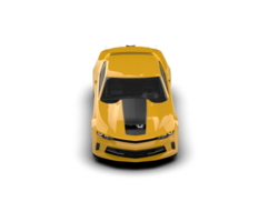 Realistic race car isolated on background. 3d rendering - illustration png