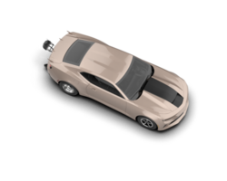 Realistic race car isolated on background. 3d rendering - illustration png