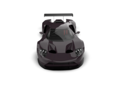 Realistic race car isolated on background. 3d rendering - illustration png