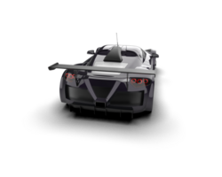 Realistic race car isolated on background. 3d rendering - illustration png