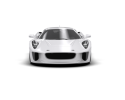 Realistic race car isolated on background. 3d rendering - illustration png