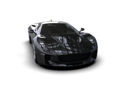 Realistic race car isolated on background. 3d rendering - illustration png