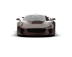 Realistic race car isolated on background. 3d rendering - illustration png