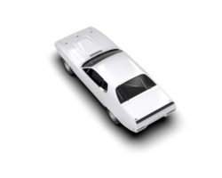 Realistic race car isolated on background. 3d rendering - illustration png