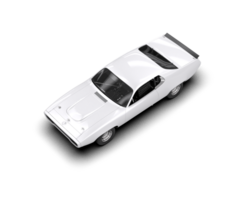 Realistic race car isolated on background. 3d rendering - illustration png