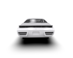 Realistic race car isolated on background. 3d rendering - illustration png