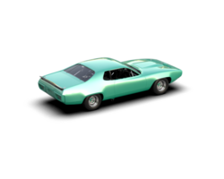 Realistic race car isolated on background. 3d rendering - illustration png