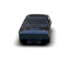 Realistic race car isolated on background. 3d rendering - illustration png