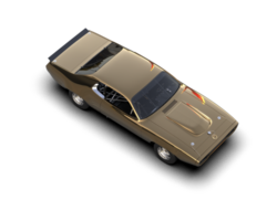 Realistic race car isolated on background. 3d rendering - illustration png