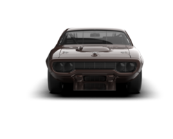Realistic race car isolated on background. 3d rendering - illustration png