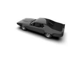 Realistic race car isolated on background. 3d rendering - illustration png