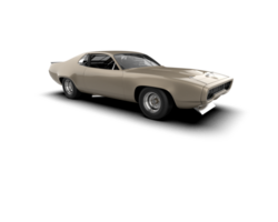Realistic race car isolated on background. 3d rendering - illustration png