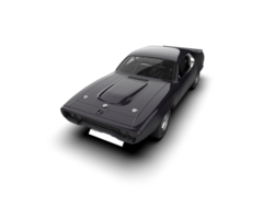 Realistic race car isolated on background. 3d rendering - illustration png