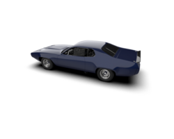 Realistic race car isolated on background. 3d rendering - illustration png