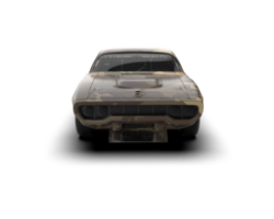 Realistic race car isolated on background. 3d rendering - illustration png