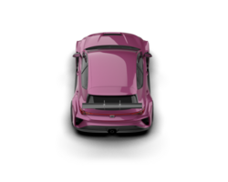 Realistic race car isolated on background. 3d rendering - illustration png