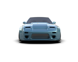 Realistic race car isolated on background. 3d rendering - illustration png