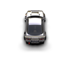 Realistic race car isolated on background. 3d rendering - illustration png
