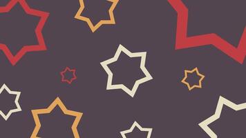 Hand Drawn Abstract Loop Background video
