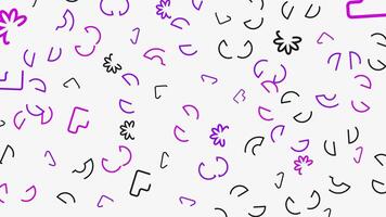 Seamless Pattern Abstract Animated Background video