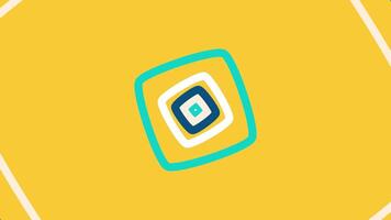 Minimal Hand Drawn Abstract Loop Background video