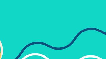 Minimal Hand Drawn Abstract Loop Background video