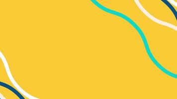 Minimal Hand Drawn Abstract Loop Background video