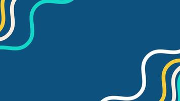 Minimal Hand Drawn Abstract Loop Background video