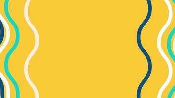 Minimal Hand Drawn Abstract Loop Background video