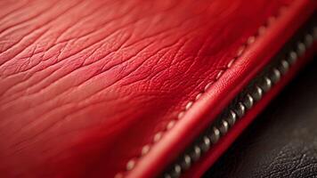 The corners of an ereader case showing off the sleek glossy finish and carefully stitched edges with just a hint of the device peeking out from inside video