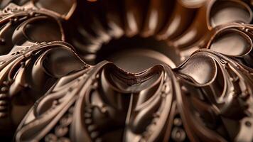 An intricate bundt cake pan made of durable nonstick material featuring decorative patterns for elegant and impressive desserts video