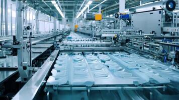 The speed and efficiency of the machines able to produce a high volume of plastic molds in a short amount of time.. video