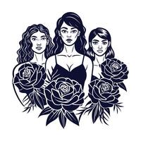 Elegant versatile trendy diverse sophisticated expressive creative stylish timeless chic vector