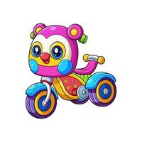 A lively colorful cartoon featuring dynamic characters and funky adventures. vector