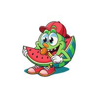A lively colorful cartoon featuring dynamic characters and funky adventures. vector