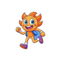 A lively colorful cartoon featuring dynamic characters and funky adventures. vector