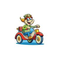 A lively colorful cartoon featuring dynamic characters and funky adventures. vector