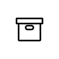 Box Icon. Package icon vector