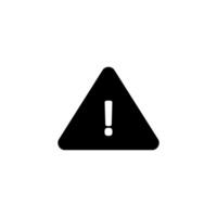 Alert icon. Warning sign vector