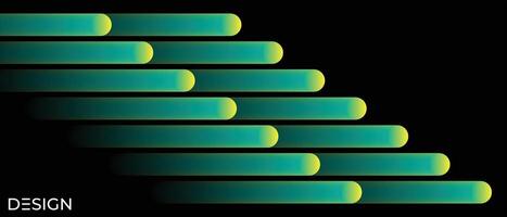 Abstract Gradient Colored Lines Background Template For Banner, Poster, Backdrop, Presentation vector