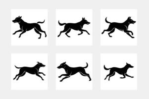 Creative design work for Birddog set vector