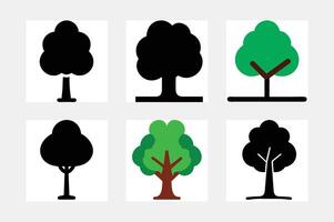 Tree of Life Black on White Background vector